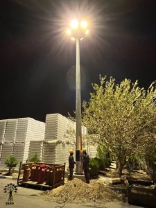 برج نوری متحرک 