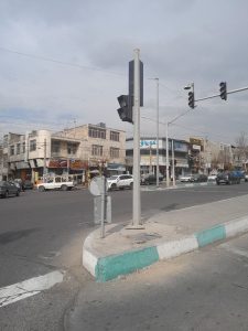 پایه چراغ راهنمایی