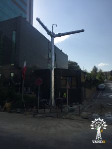 رنگ آمیزی دکل منوپل