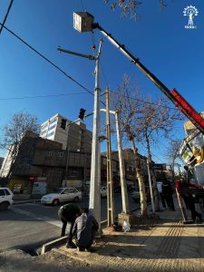 دوربین مداربسته فضای باز 