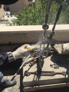 آچارکشی دکل مهاری