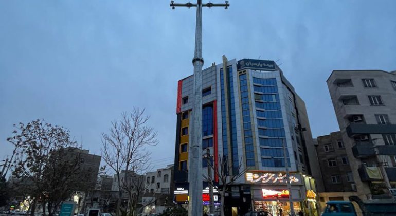 نصب دکل دوربین